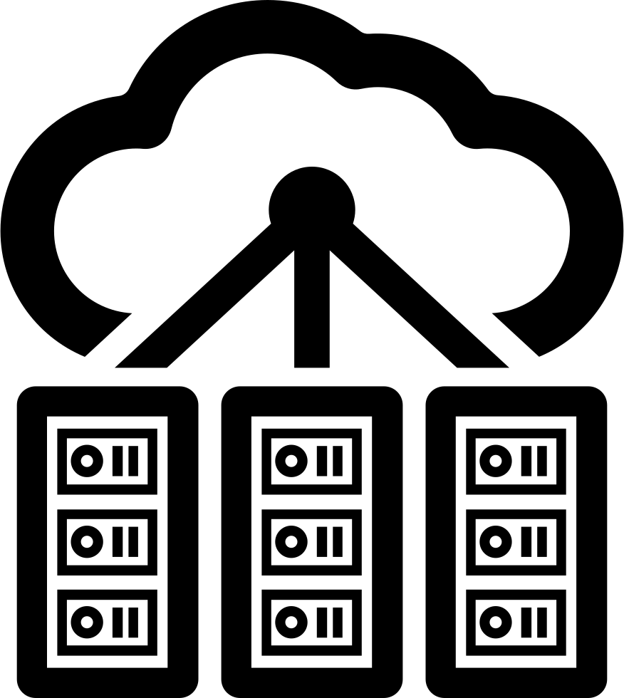 876x980 Cloud Computing Servers Png Icon Free Download