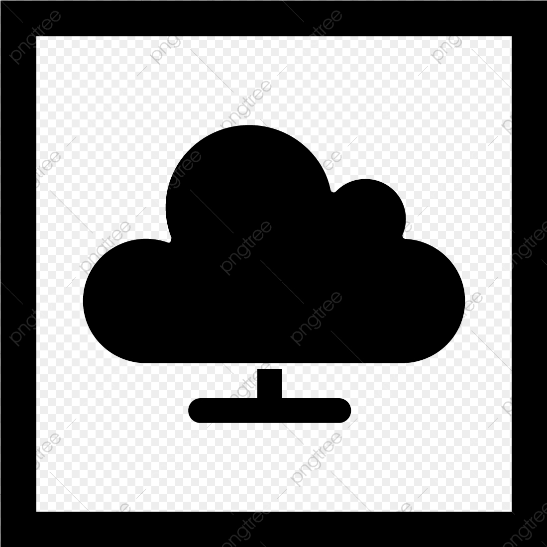 1099x1099 Vector Cloud Computing Icon, Cloud Computing, Network, Storage Png