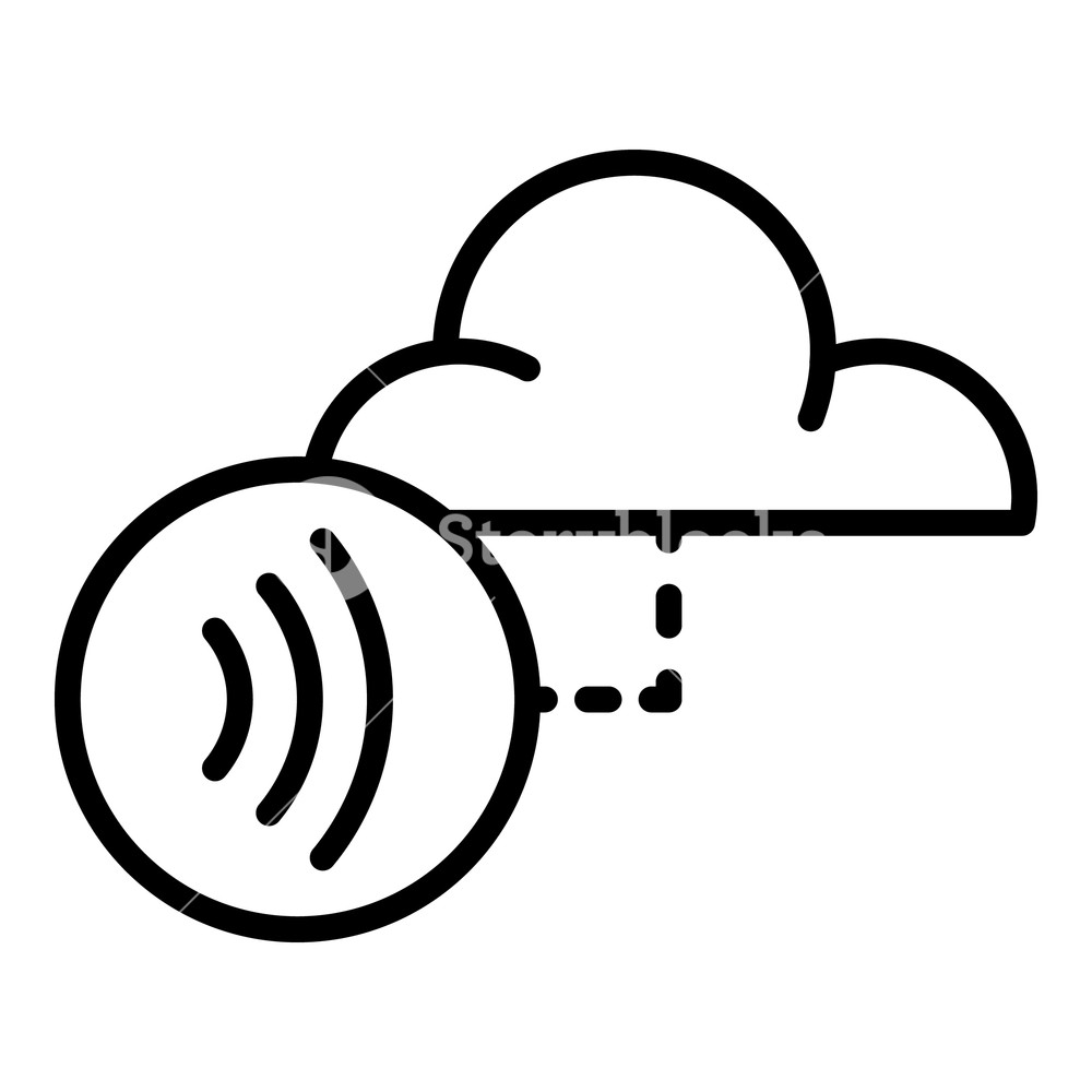 Nfc Cloud Data Icon Outline Nfc Cloud Data Vector Icon For Web 1000x1000 Nfc Cloud Data Icon Outline Nfc Cloud Data Vector Icon For Web