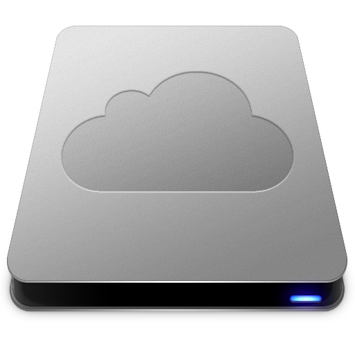 512x512 Cloud Drive Idisk Slick Drives Icon Gallery