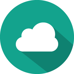 256x256 Cloud Icon Flat Vol Iconset Graphicloads