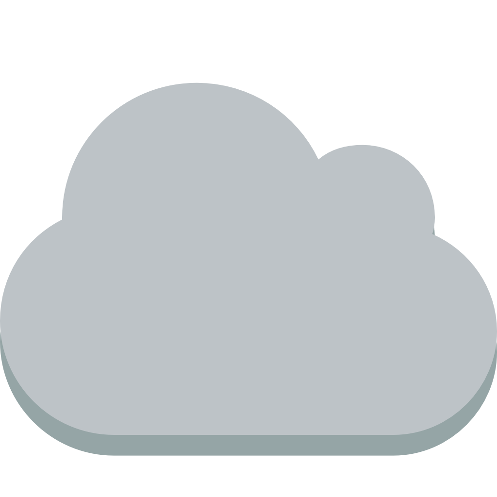1024x1024 Cloud Icon Small Flat Iconset Paomedia