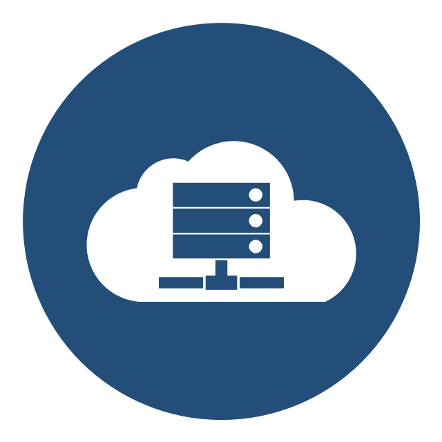 Hosting Cloud Round Icons Vector Stencils Library 640x640 Hosting Cloud Round Icons Vector Stencils Library