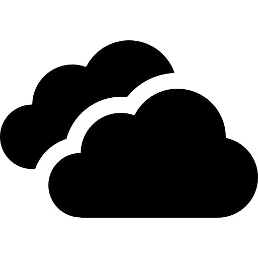 512x512 Stormy Clouds Icons Free Download