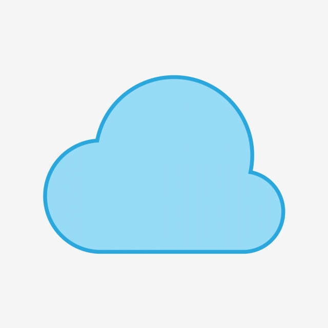 640x640 Vector Cloud Icon, Cloud, Cloudy, Weather Icon Png And Vector