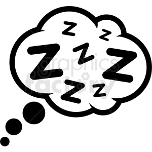 300x300 Sleeping Cloud Icon Vector Clipart Royalty Free Gif, Png