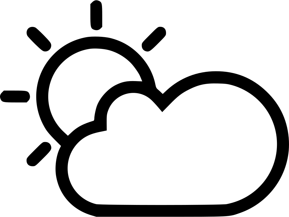 980x736 Sun Cloud Png Icon Free Download