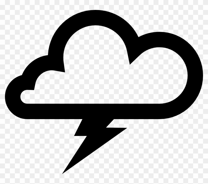 840x743 Thunder Cloud Icon