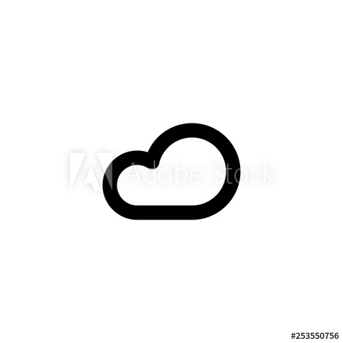 Cloud Server Icon Hosting Network Sign 500x500 Cloud Server Icon Hosting Network Sign