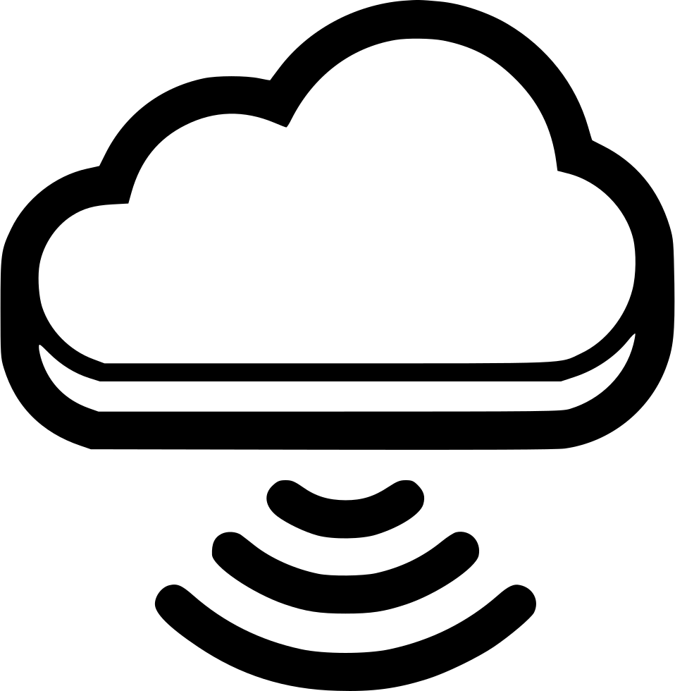 958x980 Cloud Service Signal Broadcast Storage Network Png Icon Free