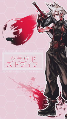 225x400 Cloud Strife Icons Tumblr