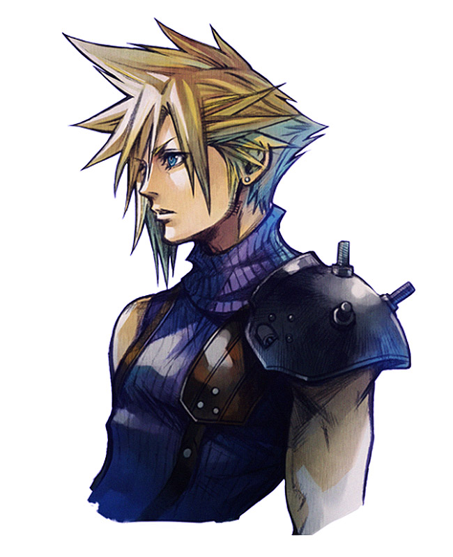 650x800 Cloud Strife Art