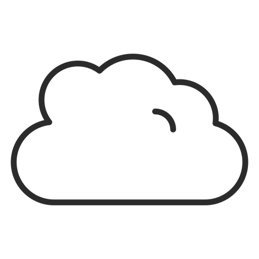 512x512 Cloudy Weather Stroke Icon Clouds