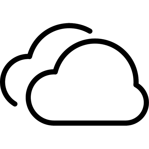 512x512 Clouds Icon Line Iconset Iconsmind