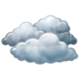 256x256 Overcast Weather Icon Images