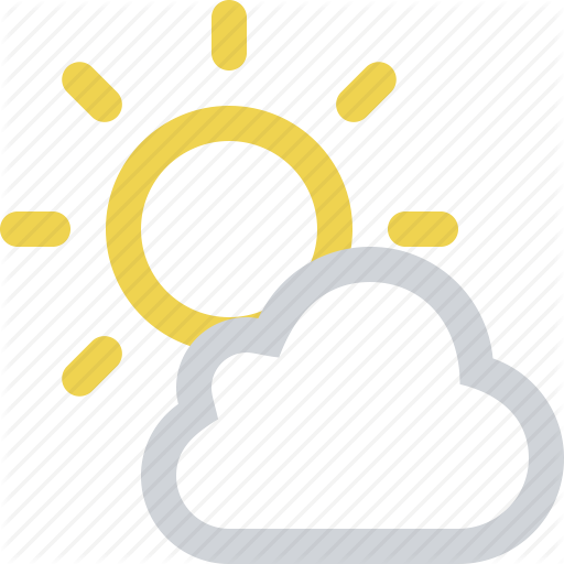 512x512 Cloud, Clouds, Cloudy, Day, Partly, Sun, Sunny, Weather Icon
