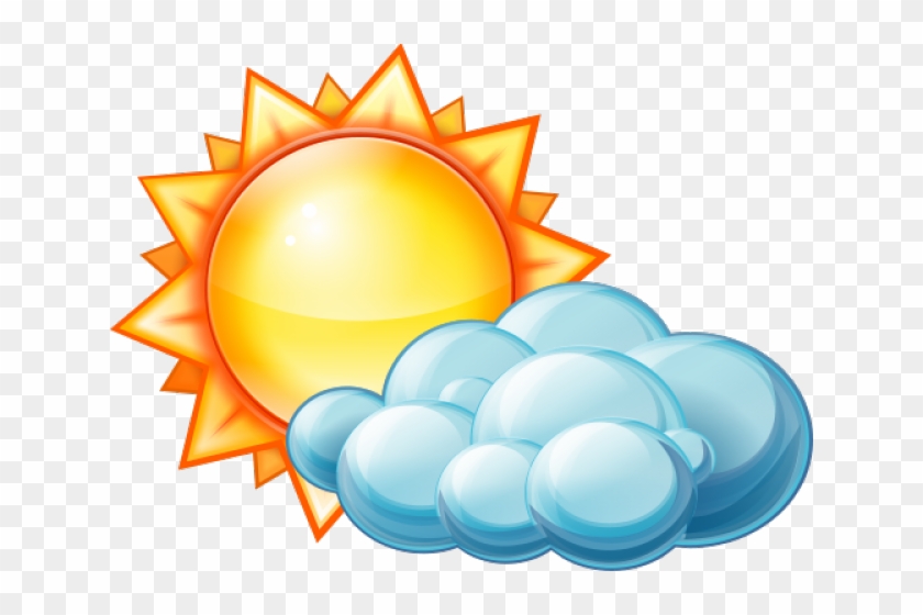 840x560 Partly Cloudy Weather Icon, Hd Png Download