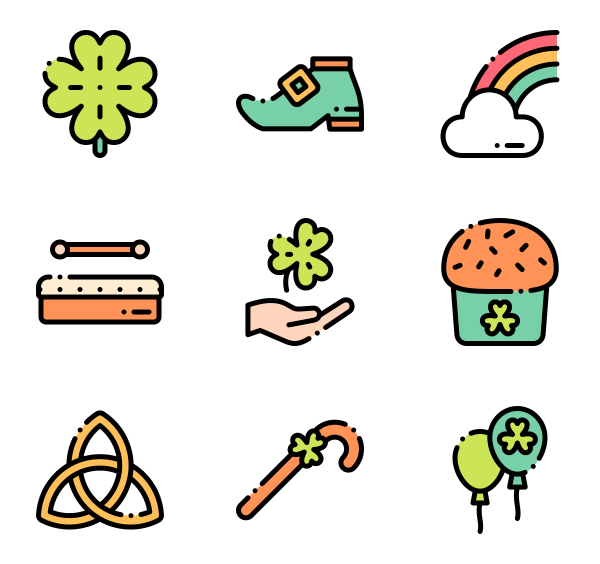 600x564 Clover Icons