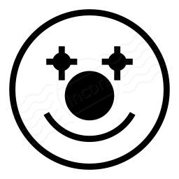 256x256 Iconexperience I Collection Emoticon Clown Icon