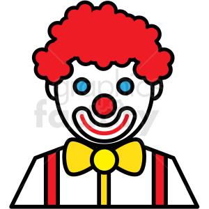 300x300 Circus Clown Icon Clipart Royalty Free Gif, Png