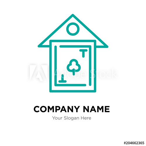 Clubhouse Company Logo Design Template, Colorful Vector Icon 500x500 Clubhouse Company Logo Design Template, Colorful Vector Icon