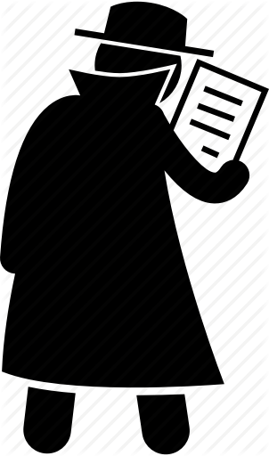 302x512 Clue, Decipher, Detective, Reading Icon