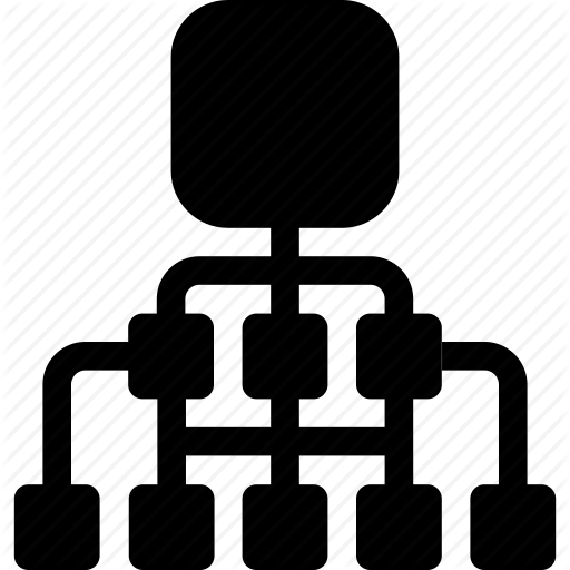 512x512 Cluster, Complexity, Hierarchy, Interconnection, Network Icon