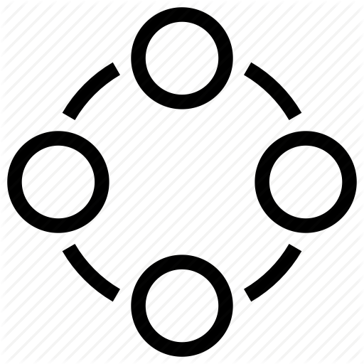 512x512 Cluster, Connection, Link, Relate, Relevance Icon
