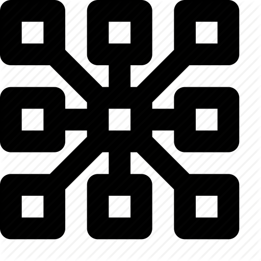 512x512 Cluster, Clustering, Link, Map, Mind Map, Net, Site Map Icon