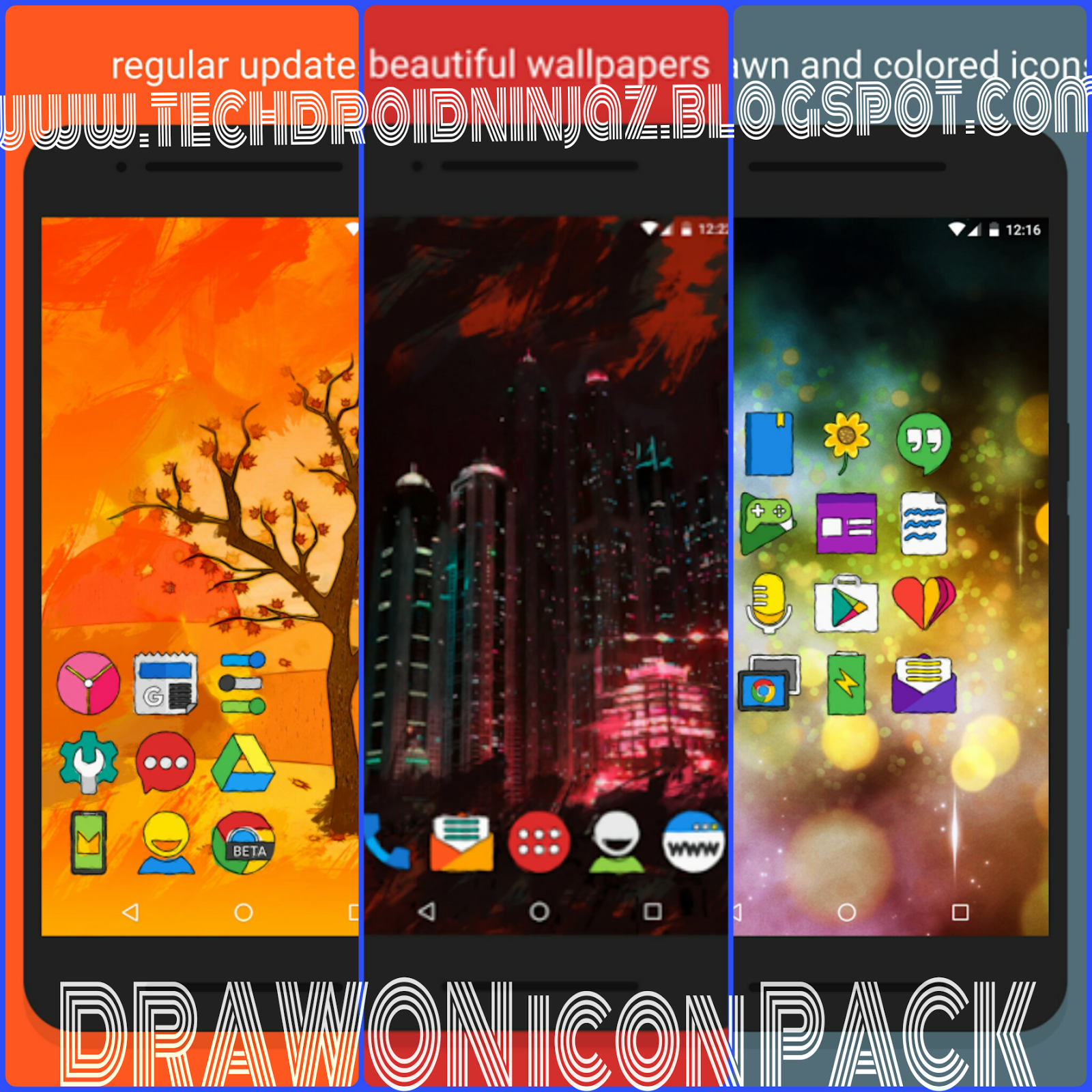 1600x1600 Drawon Icon Pack Latest Theme Paid Apk Free