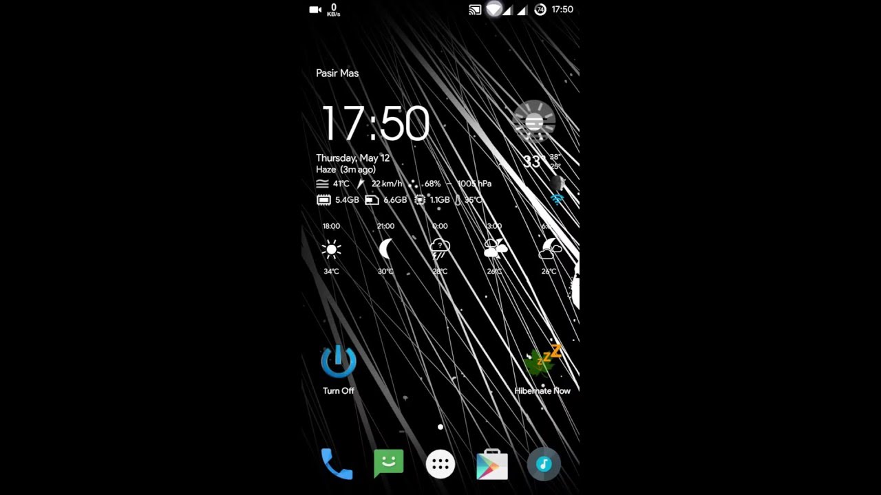 1280x720 Euphoria Dark Cm Theme + Candycons Icon Pack Review