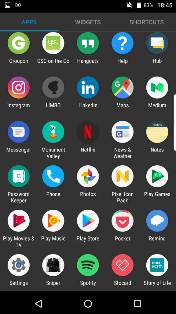 576x1024 Icon Packs For Blackberry Launcher