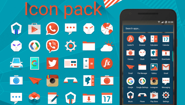 640x364 Origami Theme Icon Packs Origami, Icon Pack