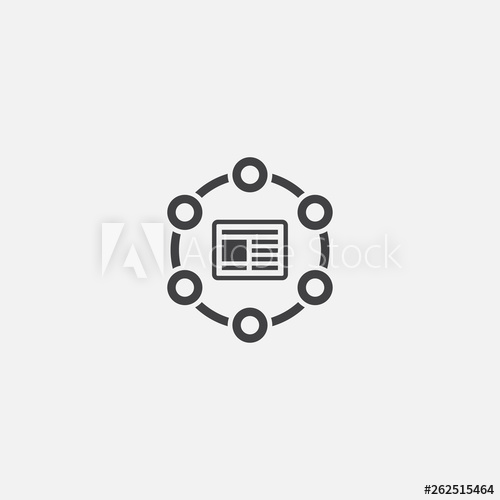 500x500 Cms Base Icon Simple Sign Illustration Cms Symbol Design Can Be