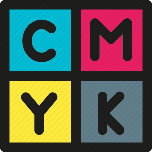 512x512 Cmyk, Color, Colors, Design, Paint, Print, Printing Icon