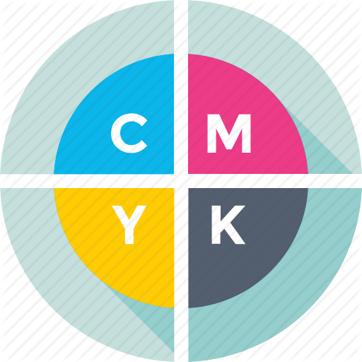512x512 Cmyk, Color Chart, Color Model, Colors, Printing Icon