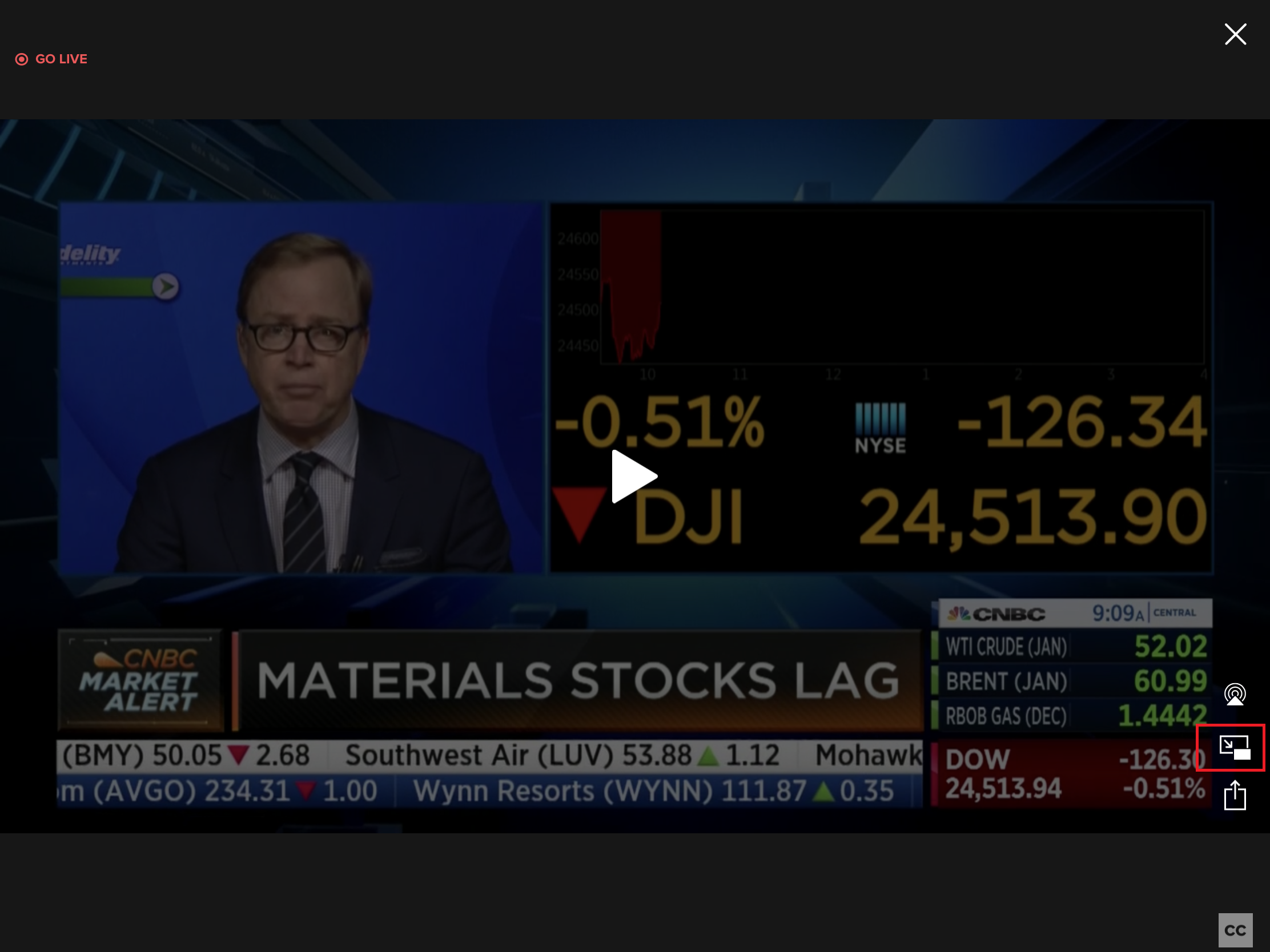 2224x1668 How Do I Use Picture In Picture In The Ios App Cnbc Help Center