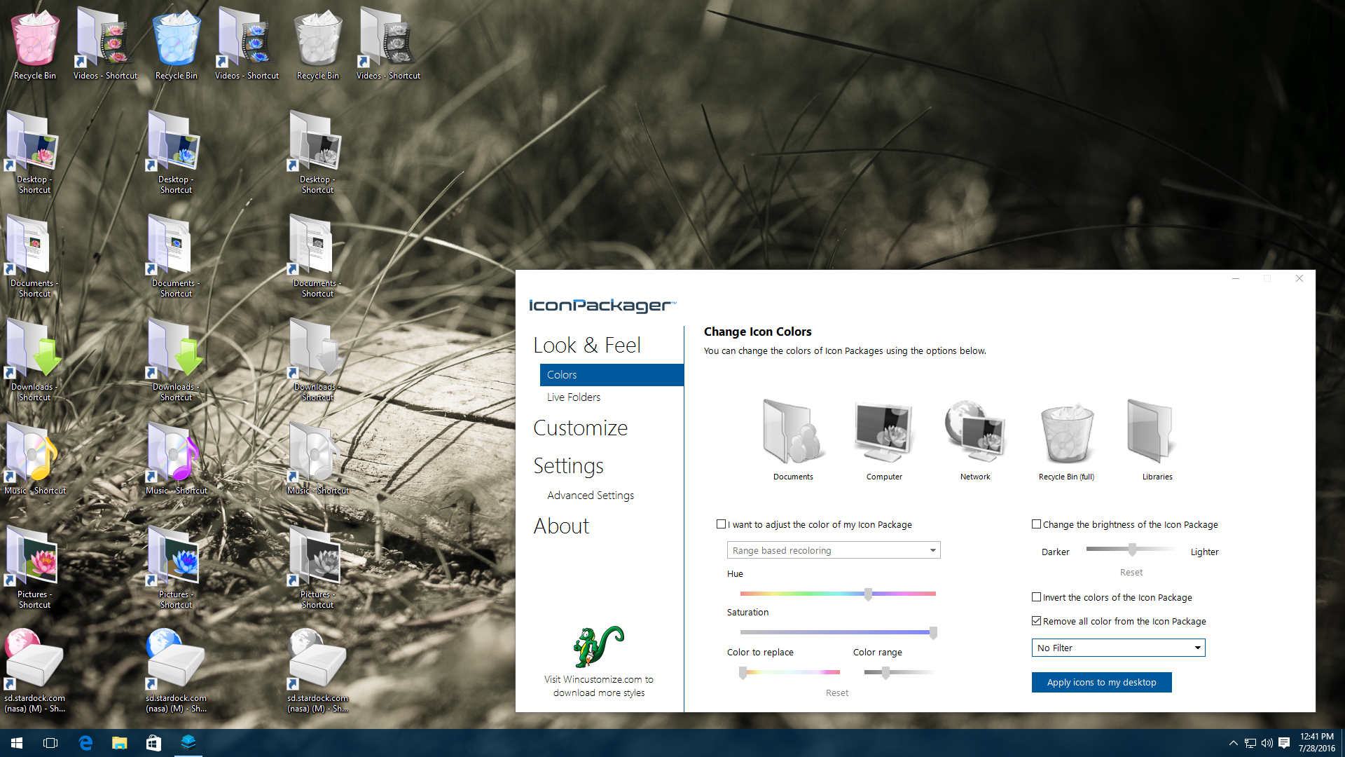 1920x1080 Stardock Iconpackager Change Your Windows Dekstop Icons
