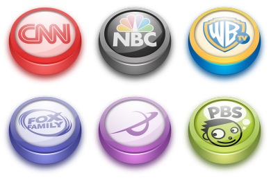 390x260 Cnn Icon Tv Buttons Iconset Wackypixel