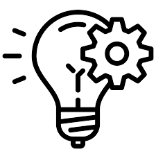 225x225 Light Bulb And Gear Icon