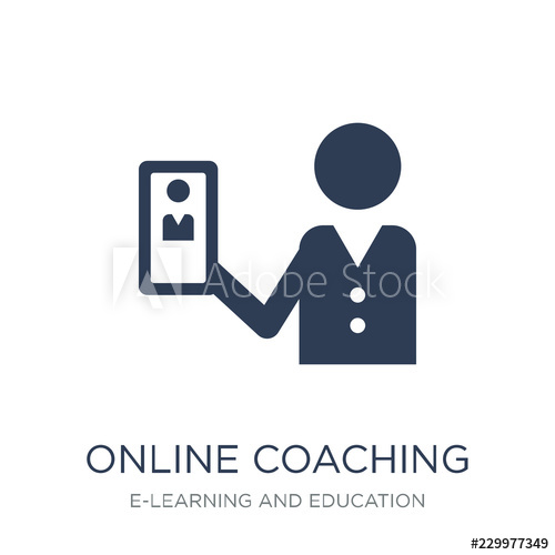 Online Coaching Icon Trendy Flat Vector Online Coaching Icon 500x500 Online Coaching Icon Trendy Flat Vector Online Coaching Icon