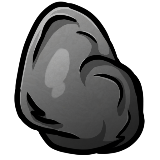 512x512 Coal Icon Minecraft Iconset