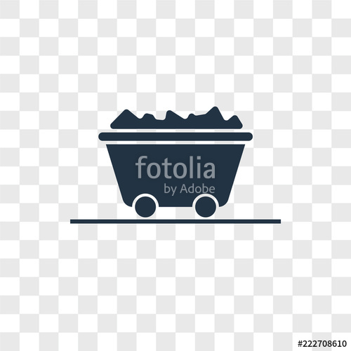 500x500 Coal Icons Isolated On Transparent Background Modern And Editable