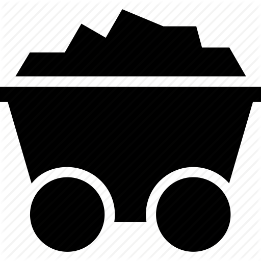 512x512 Cart, Coal, Mine, Wagon Icon
