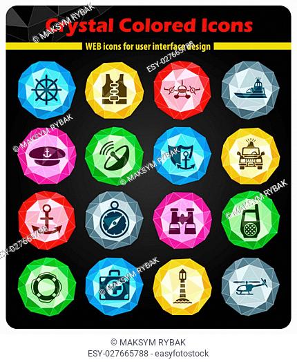 430x524 Coast Guard Icon Stock Photos And Images Age Fotostock