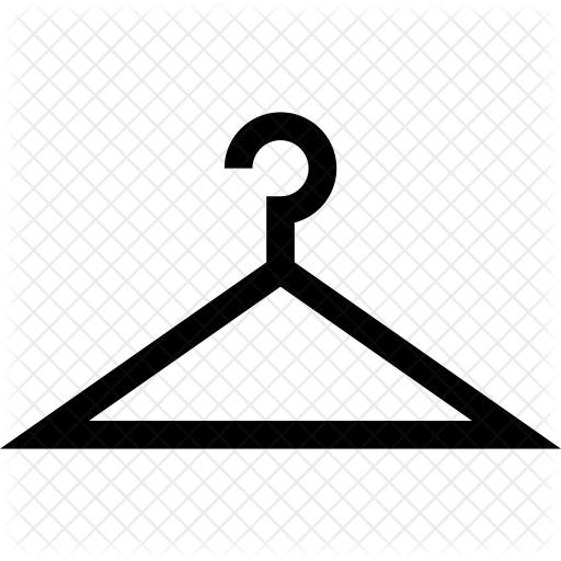 512x512 Clothes Hanger Icon Of Line Style