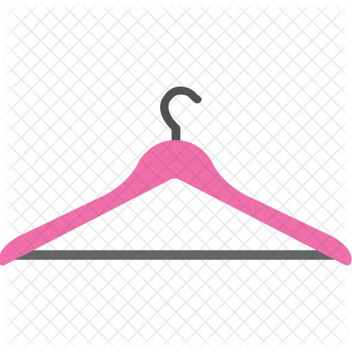 512x512 Clothes Hanger Icon Of Flat Style