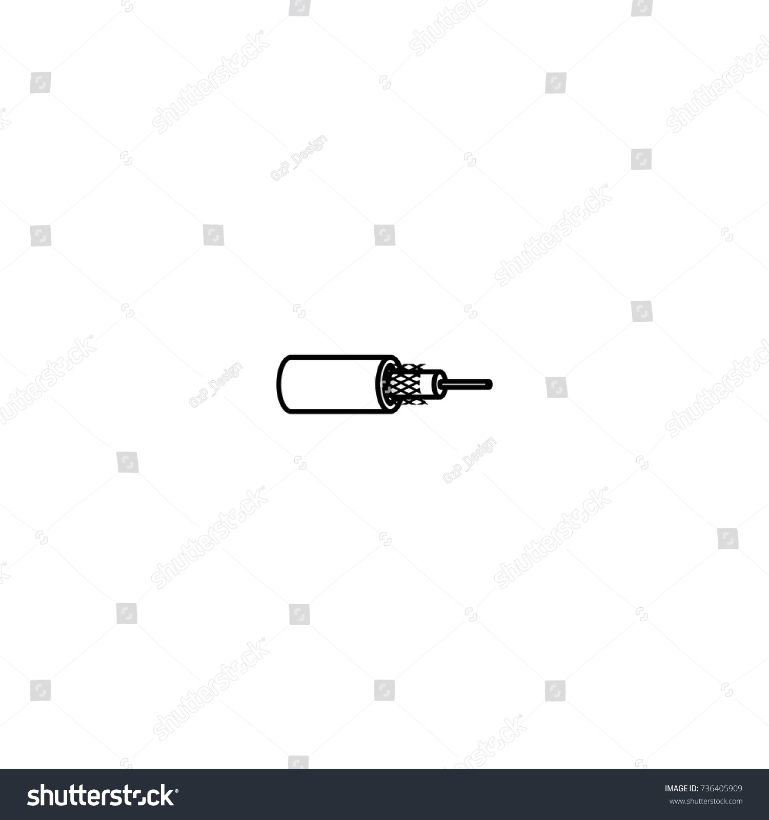 1500x1600 Coaxial Cable Icon