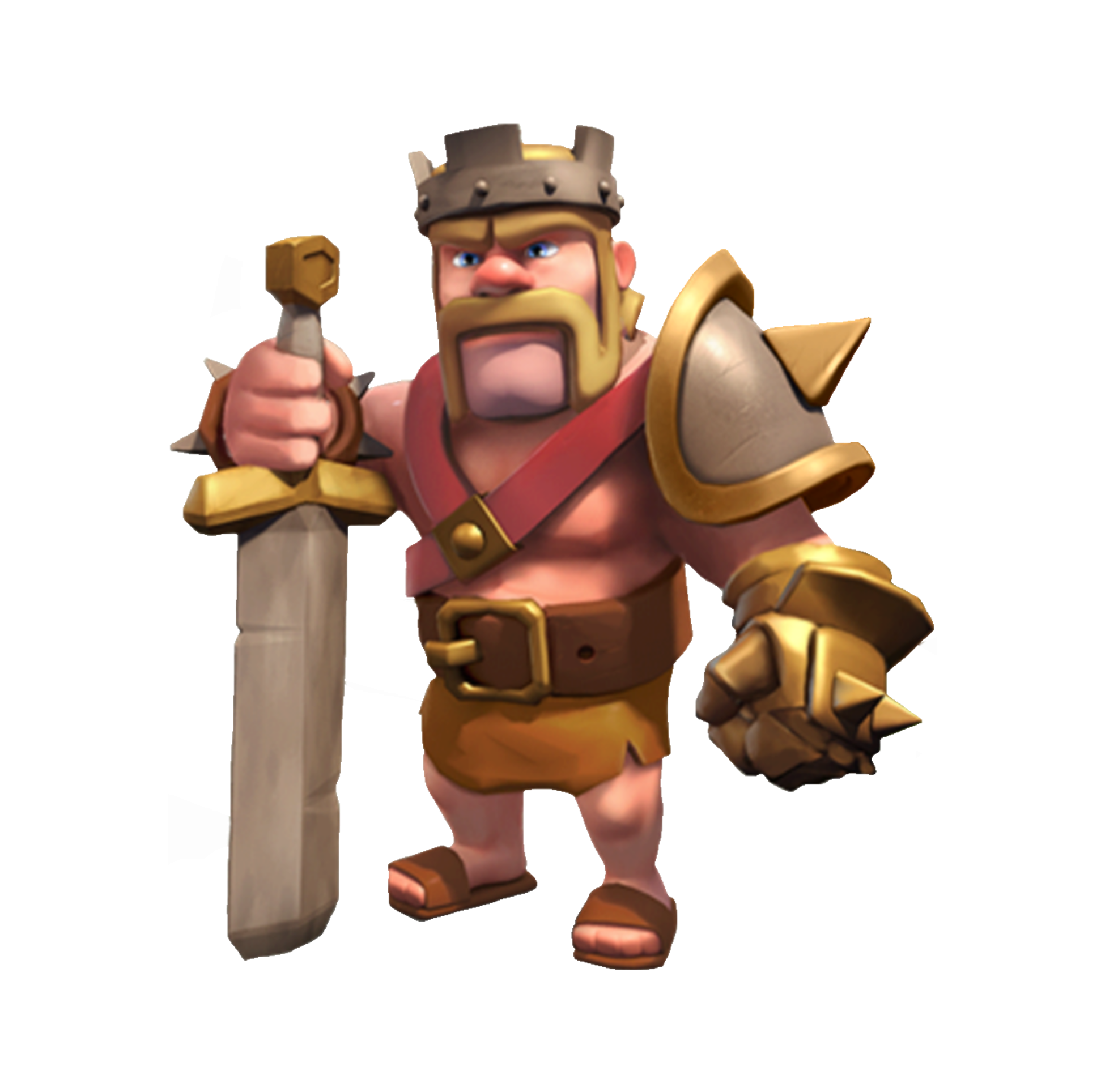 1950x1928 Clash Of Clans, King Icon Vector