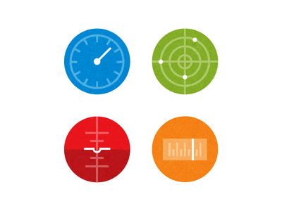 Cockpit Instruments Illustration Icon Design, Information 400x300 Cockpit Instruments Illustration Icon Design, Information